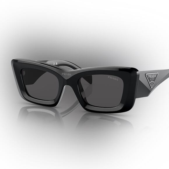 Prada cat-eye frame tinted sunglasses - Picture 1 of 8